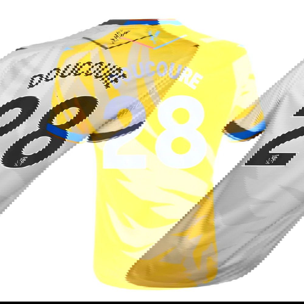 2024-2025 Crystal Palace Away Shirt (Doucoure 28)