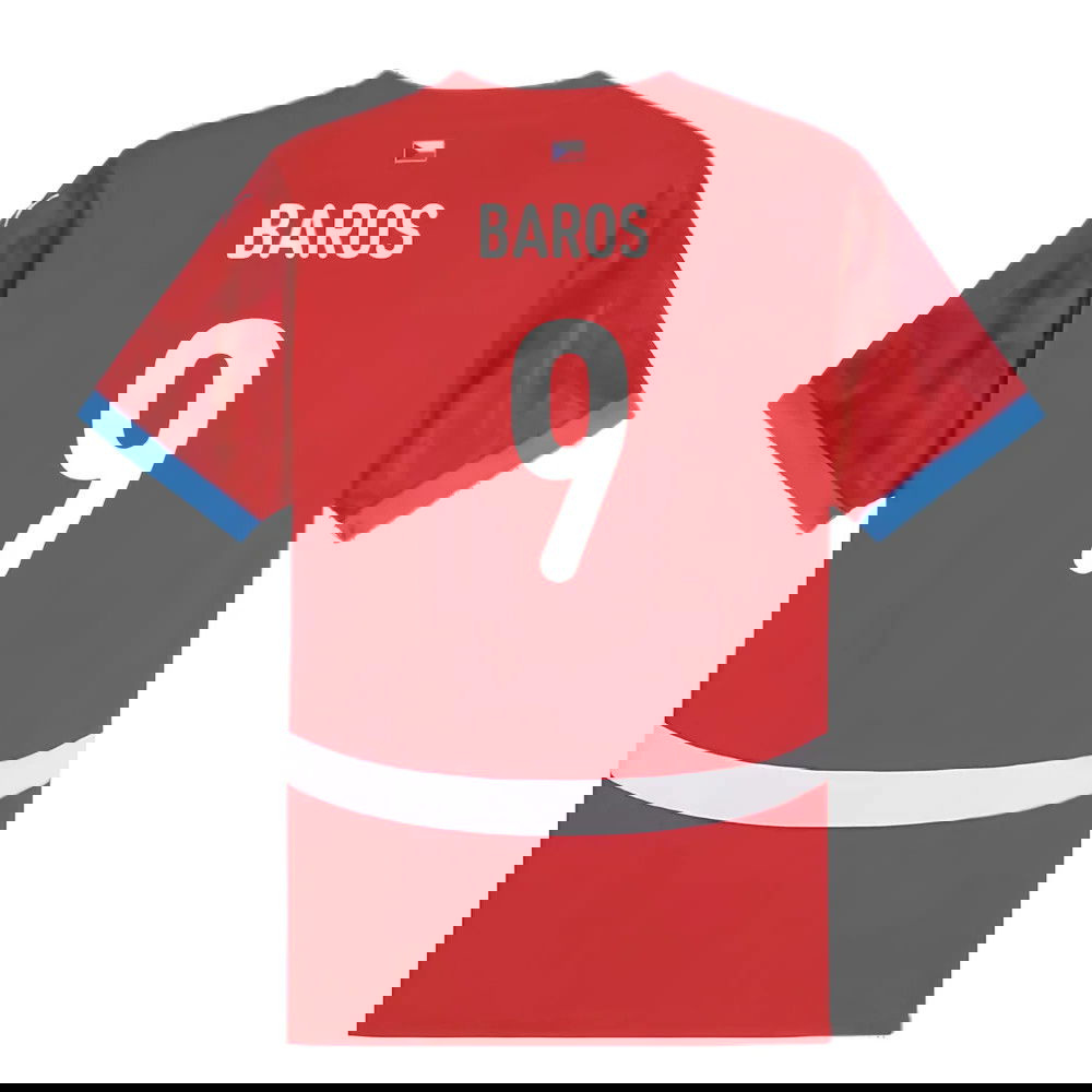 2024-2025 Czech Republic Home Shirt (Baros 9)