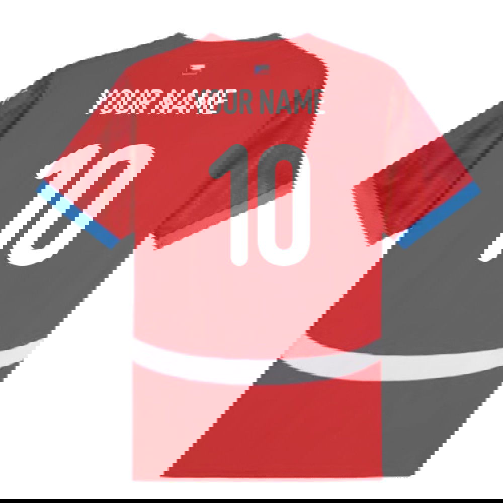 2024-2025 Czech Republic Home Shirt (Ladies) (Your Name)