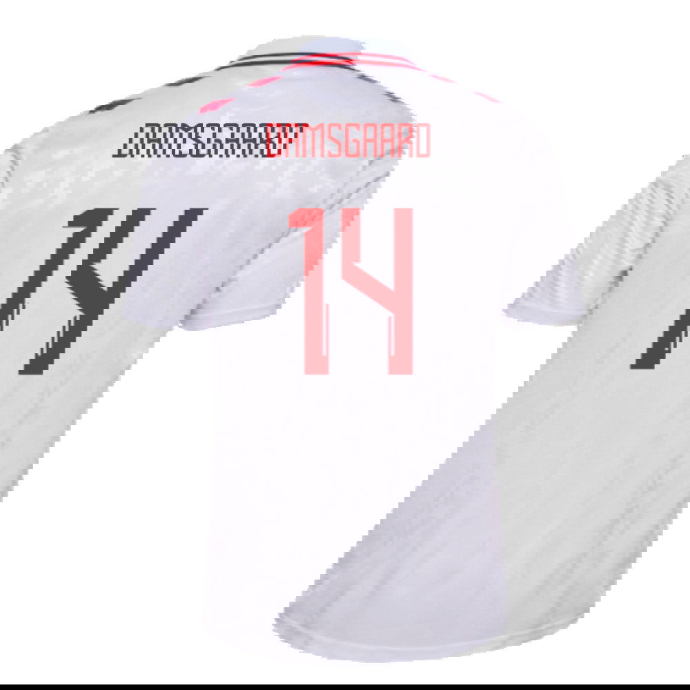 2024-2025 Denmark Away Shirt (Damsgaard 14)