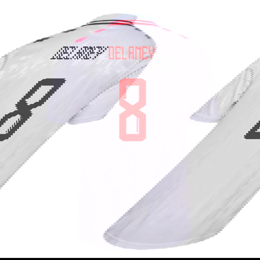 2024-2025 Denmark Away Shirt (Delaney 8)