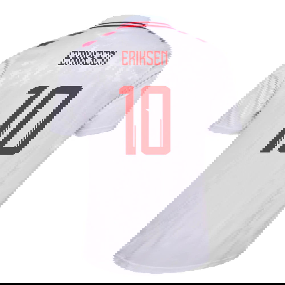 2024-2025 Denmark Away Shirt (Eriksen 10)
