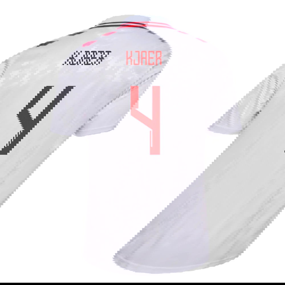 2024-2025 Denmark Away Shirt (Kjaer 4)
