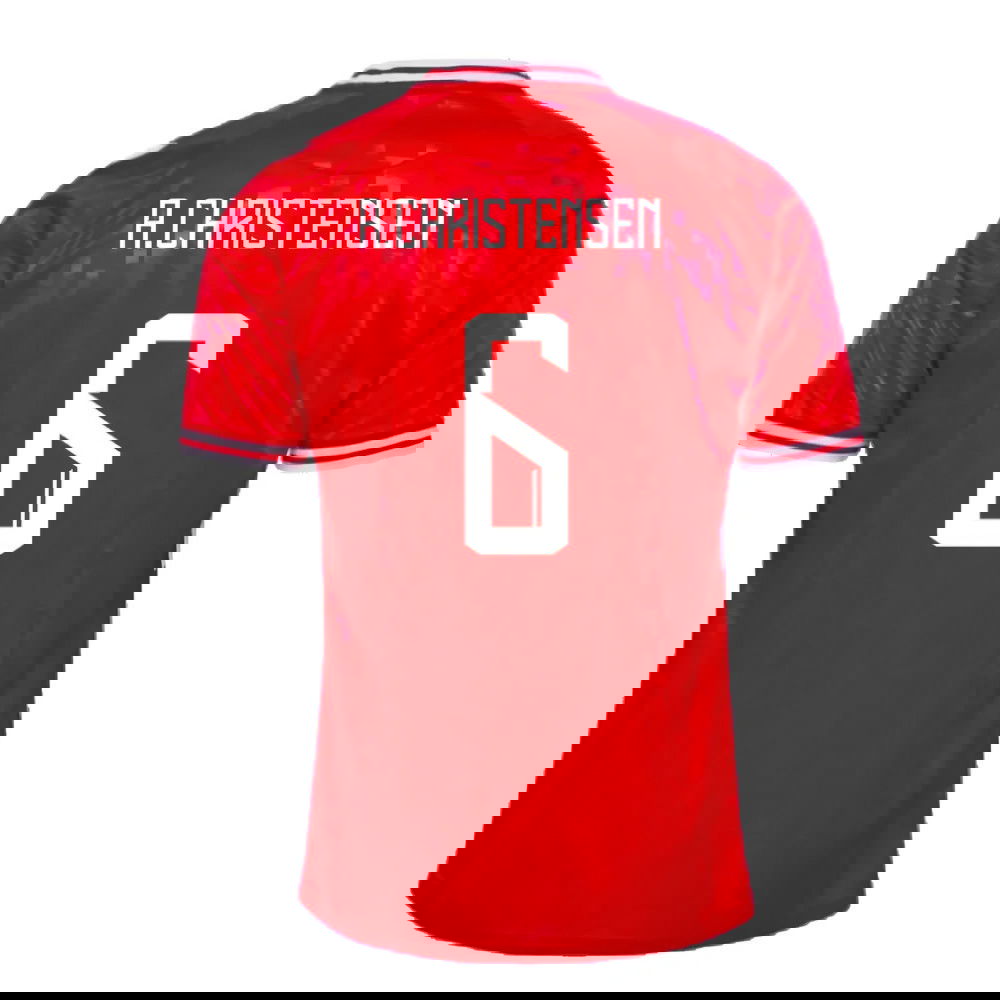 2024-2025 Denmark Home Shirt (A.Christensen 6)