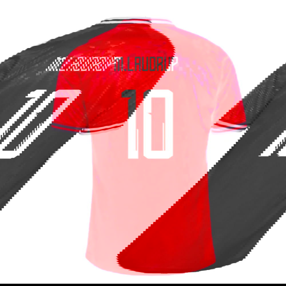 2024-2025 Denmark Home Shirt (M.Laudrup 10)