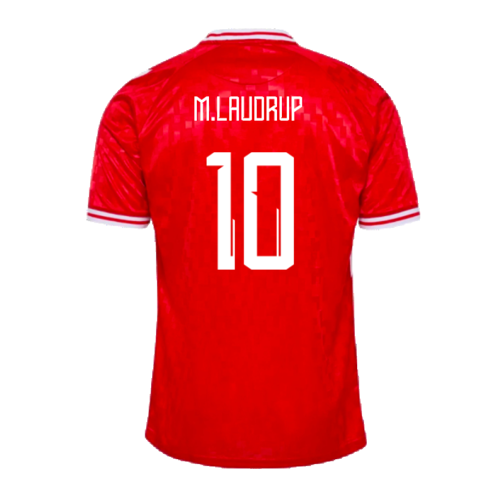 2024-2025 Denmark Home Shirt (M.Laudrup 10)