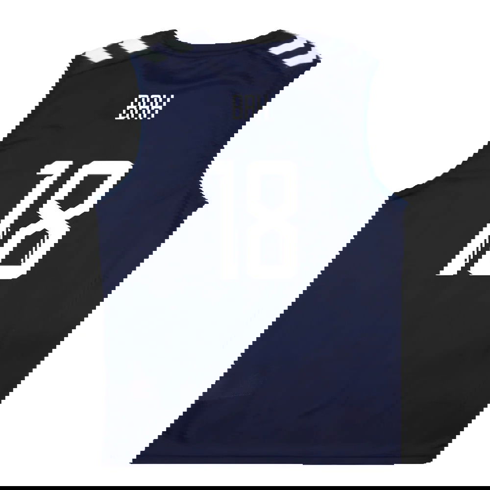 2024-2025 Denmark Sleeveless Training Jersey (Marine) (Bah 18)