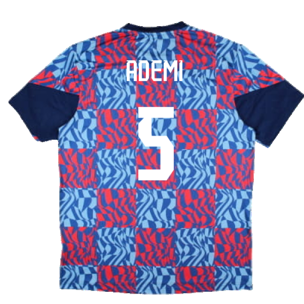 2024-2025 Dinamo Zagreb Matchday Tee (Blue) (Ademi 5)