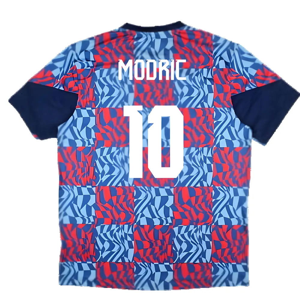 2024-2025 Dinamo Zagreb Matchday Tee (Blue) (Modric 10)
