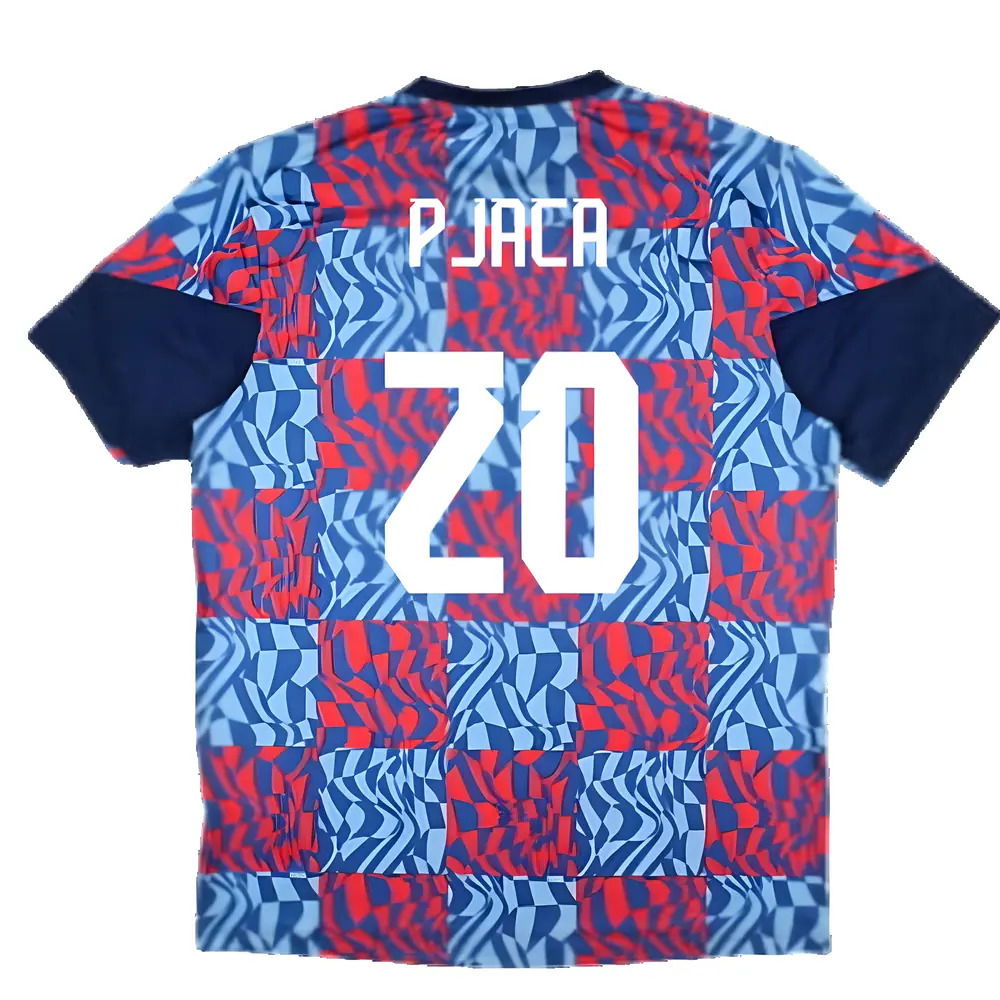 2024-2025 Dinamo Zagreb Matchday Tee (Blue) (Pjaca 20)
