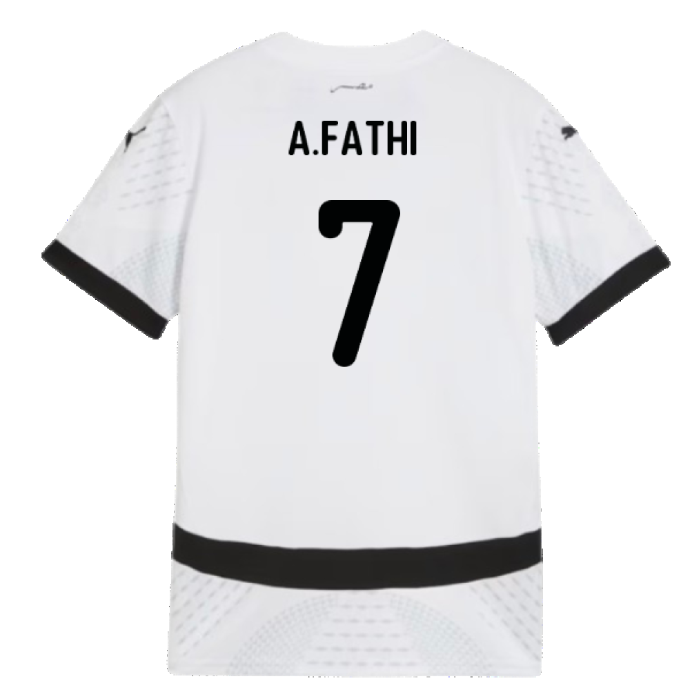 2024-2025 Egypt Away Shirt (Kids) (A.Fathi 7)
