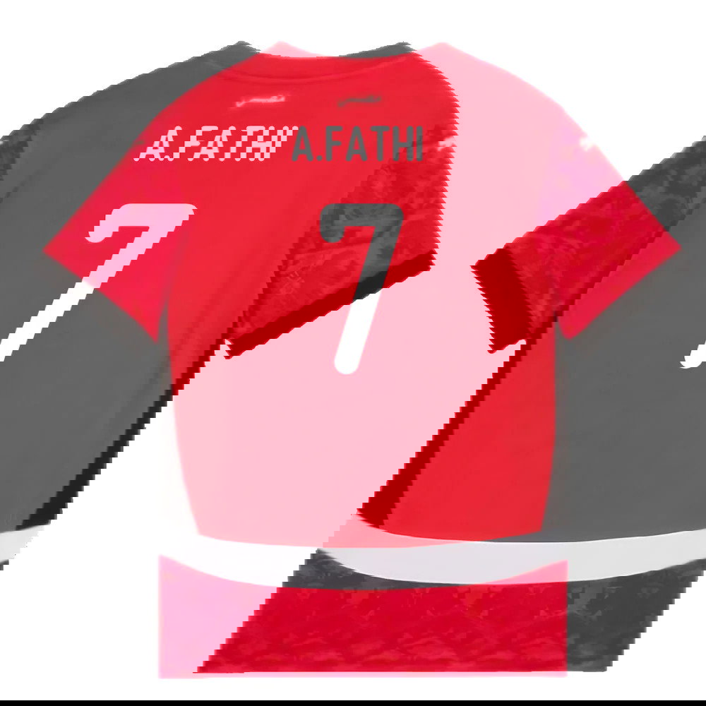 2024-2025 Egypt Home Shirt (Kids) (A.Fathi 7)