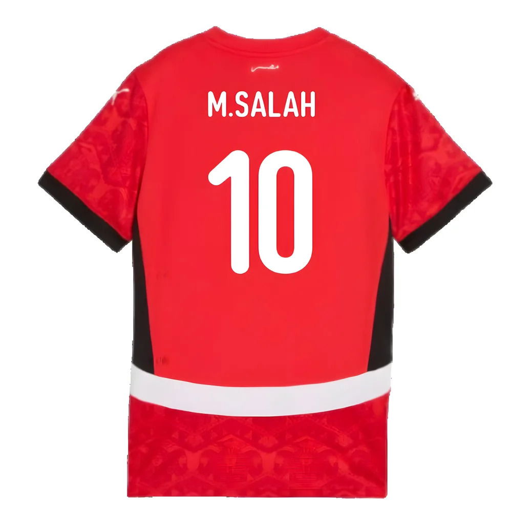 2024-2025 Egypt Home Shirt (Womens) (M.Salah 10)