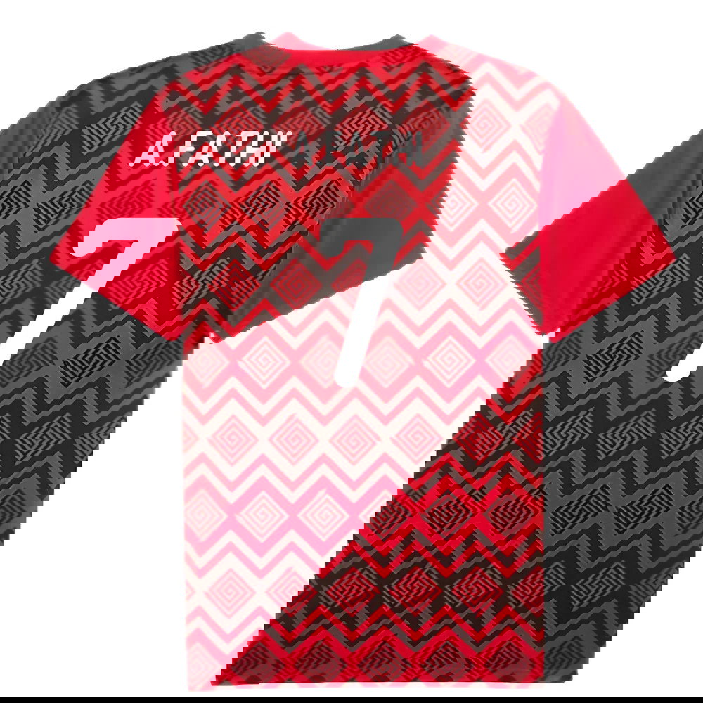 2024-2025 Egypt Prematch SS Jersey (Red) (A.Fathi 7)