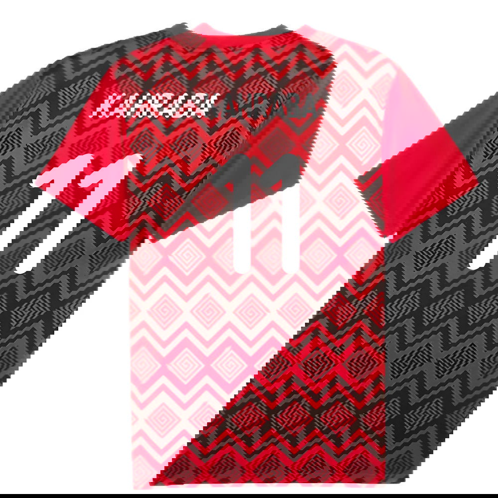 2024-2025 Egypt Prematch SS Jersey (Red) (Kahraba 11)