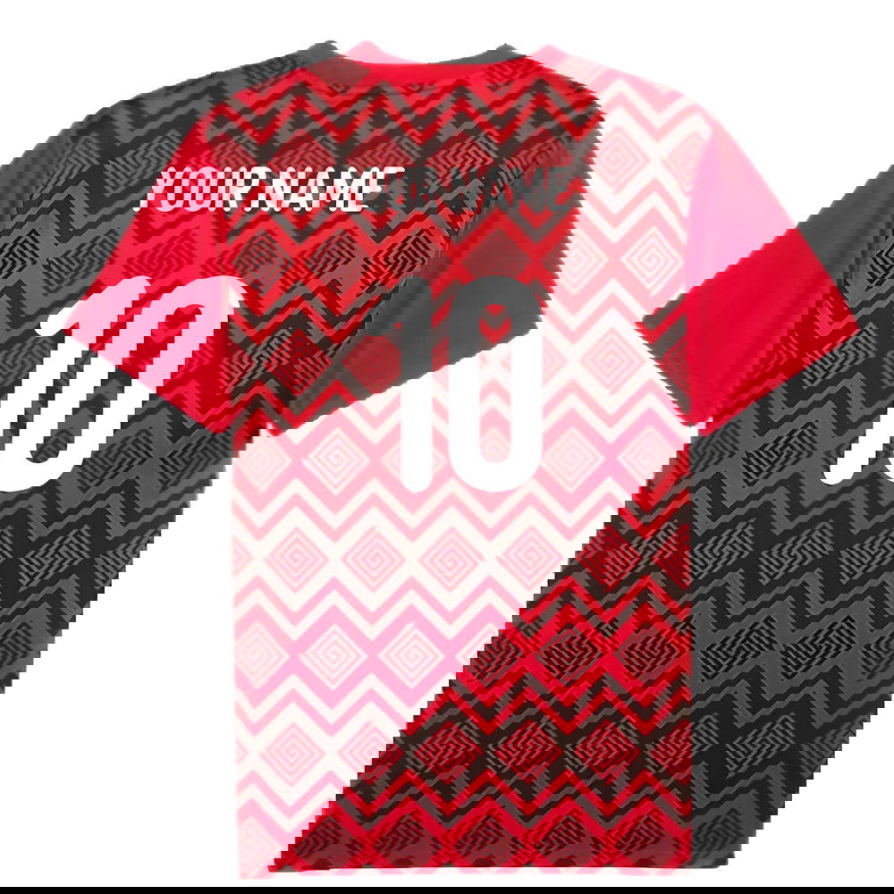 2024-2025 Egypt Prematch SS Jersey (Red) (Your Name)