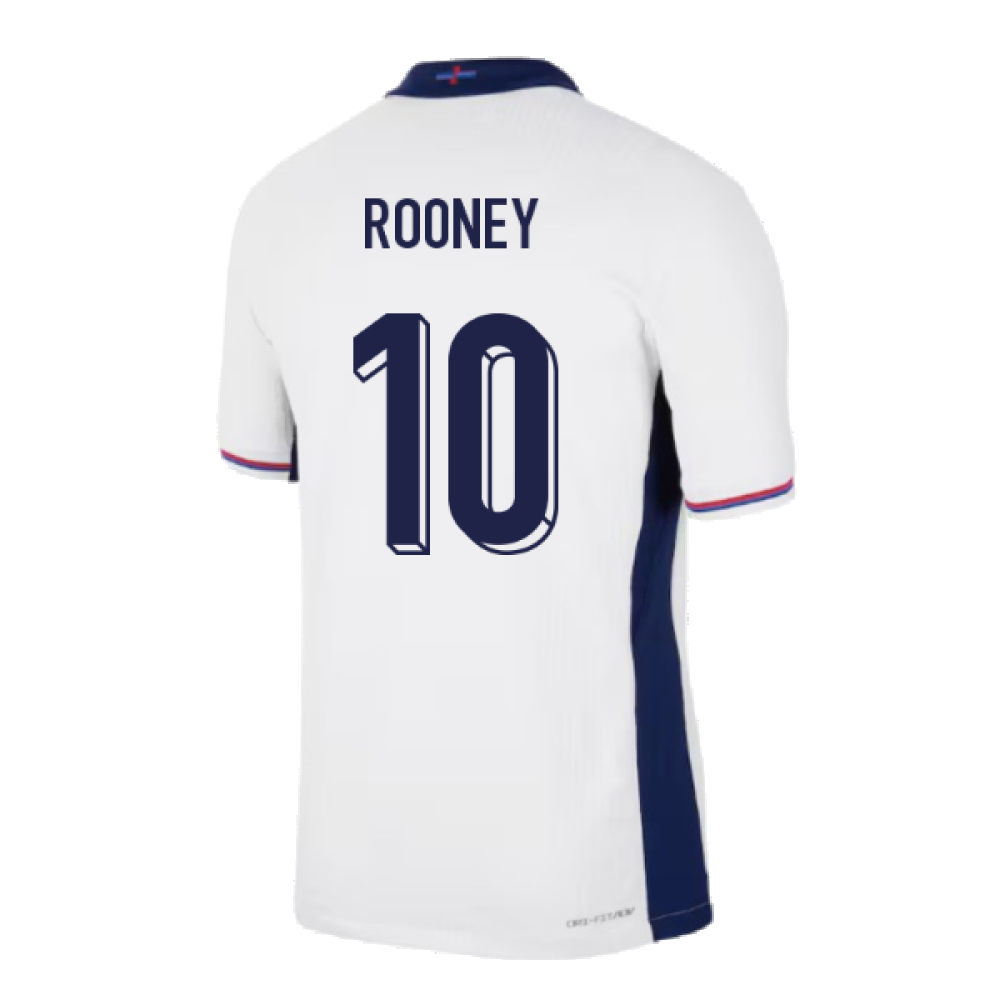 2024-2025 England Home Match Dri-Fit ADV Authentic Shirt (Rooney 10)