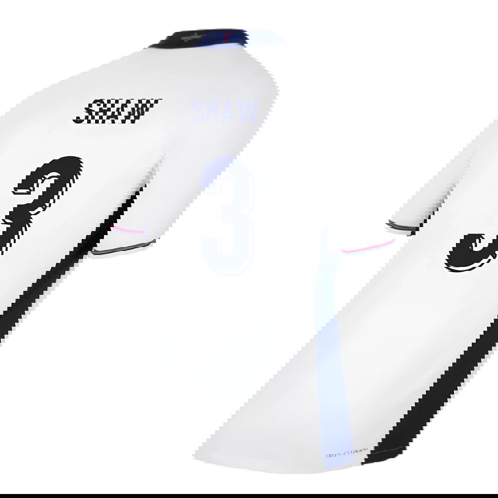 2024-2025 England Home Match Dri-Fit ADV Authentic Shirt (Shaw 3)