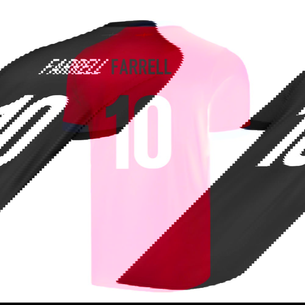 2024-2025 England Rugby Alternate Replica Jersey (Farrell 10)