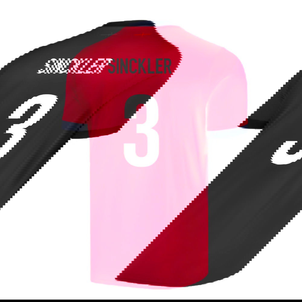 2024-2025 England Rugby Alternate Replica Jersey (Sinckler 3)