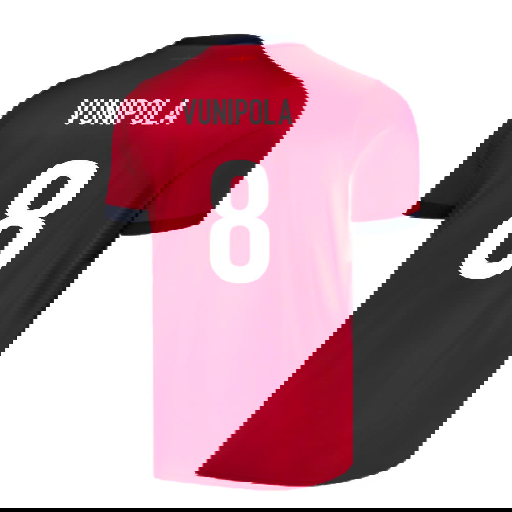 2024-2025 England Rugby Alternate Replica Jersey (Vunipola 8)