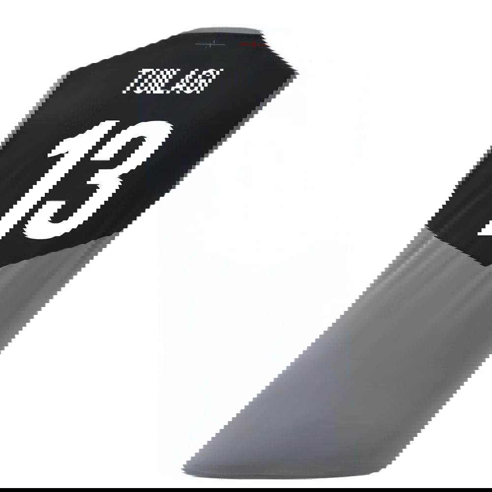 2024-2025 England Rugby Sleeveless Jersey O2 (Grey) (Tuilagi 13)