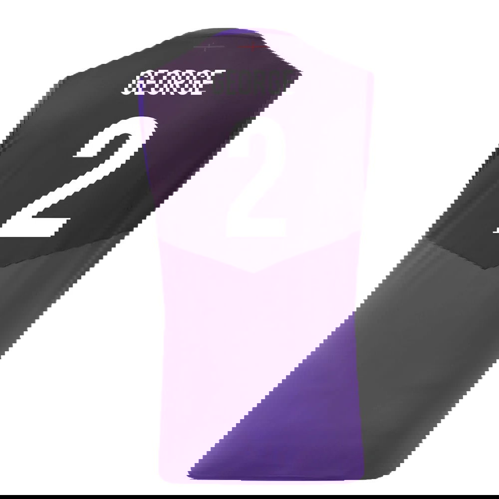 2024-2025 England Rugby Sleeveless Jersey (Violet) - Kids (George 2)