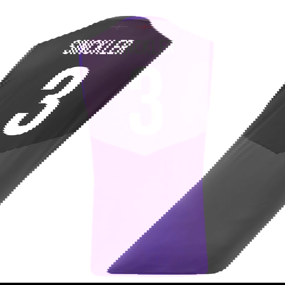 2024-2025 England Rugby Sleeveless Jersey (Violet) - Kids (Sinckler 3)