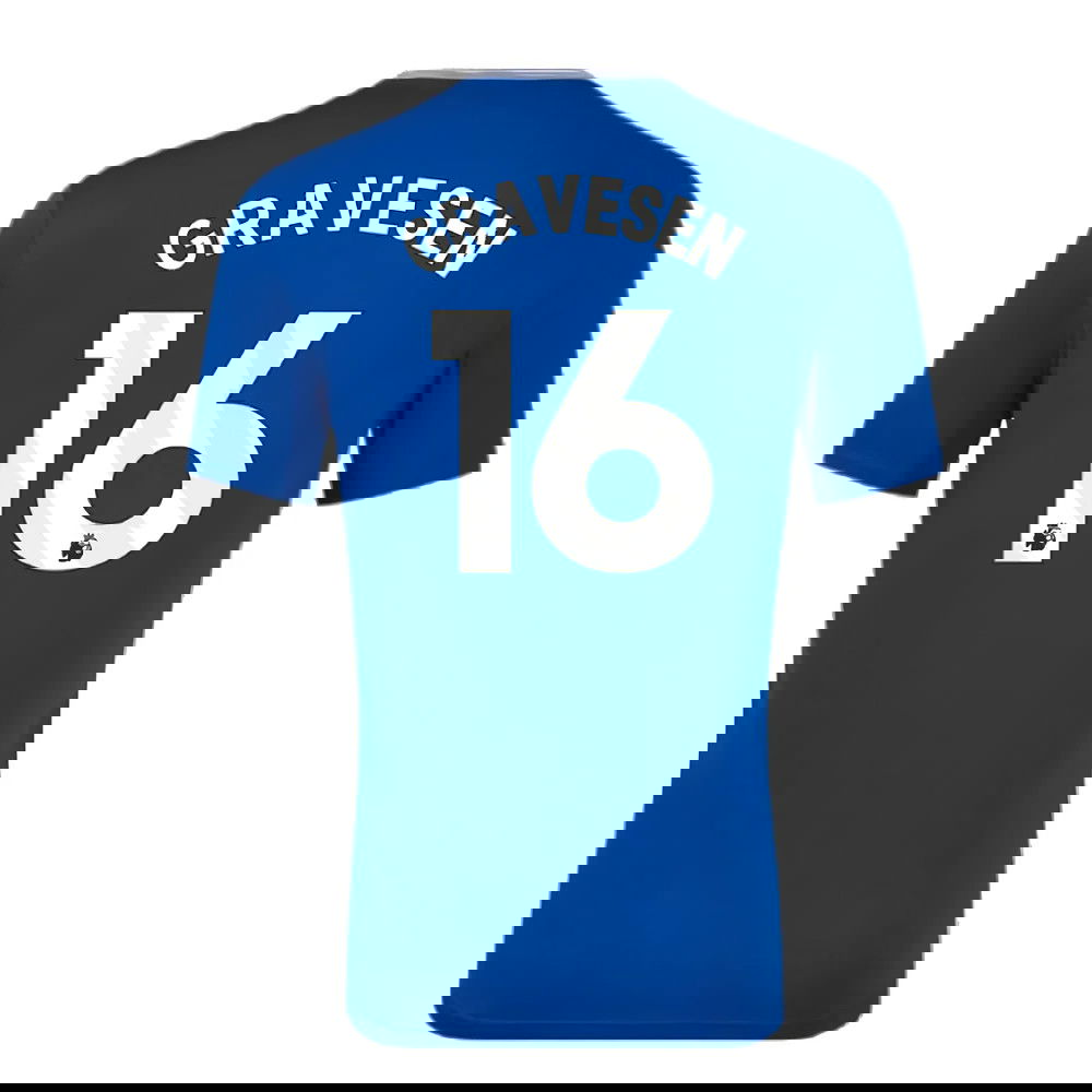 2024-2025 Everton Home Shirt (Gravesen 16)