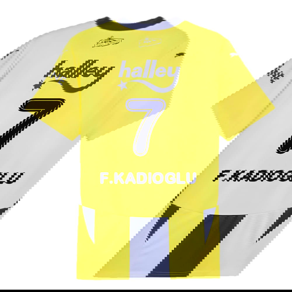 2024-2025 Fenerbahce Home Shirt (F.Kadioglu 7)