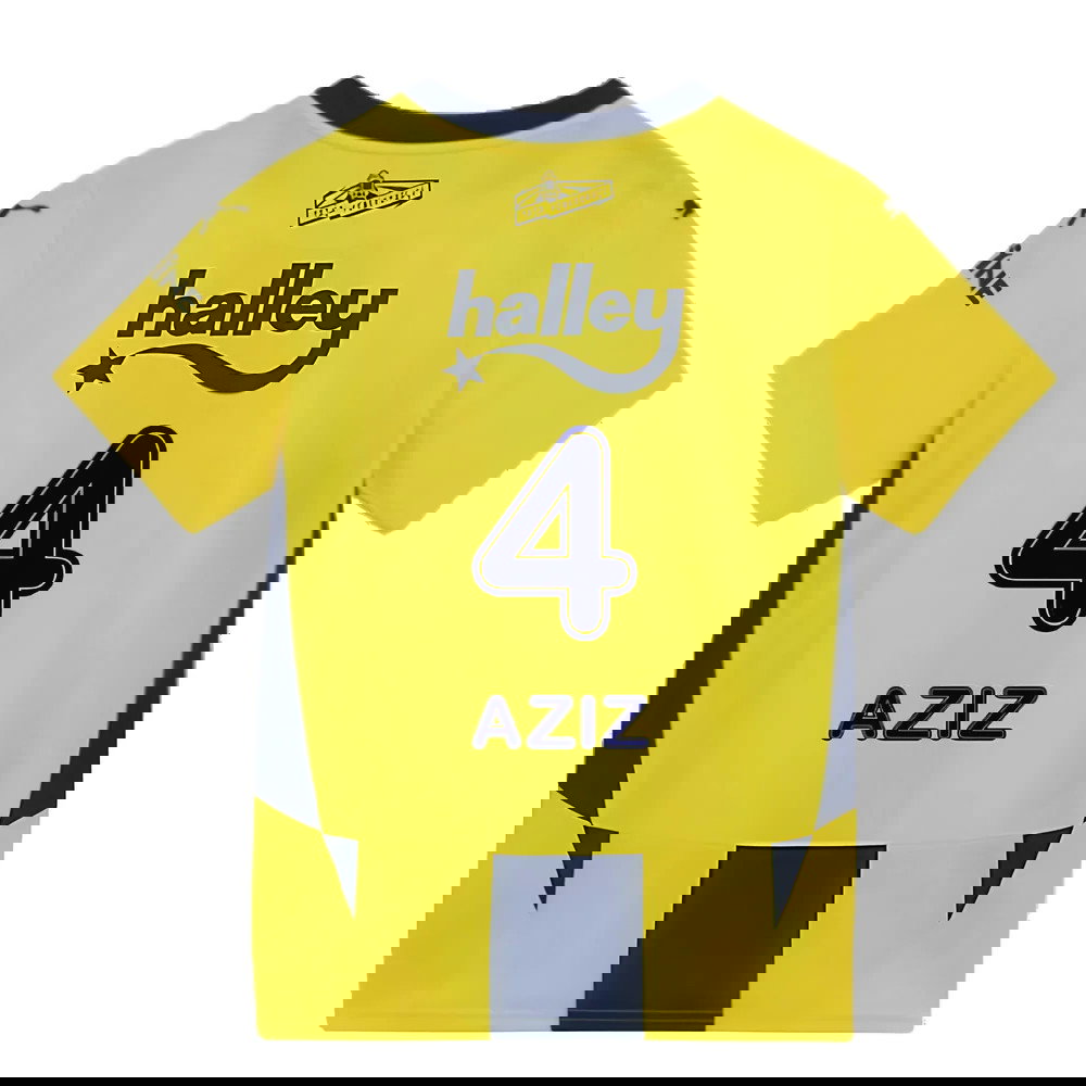 2024-2025 Fenerbahce Home Shirt (Kids) (Aziz 4)