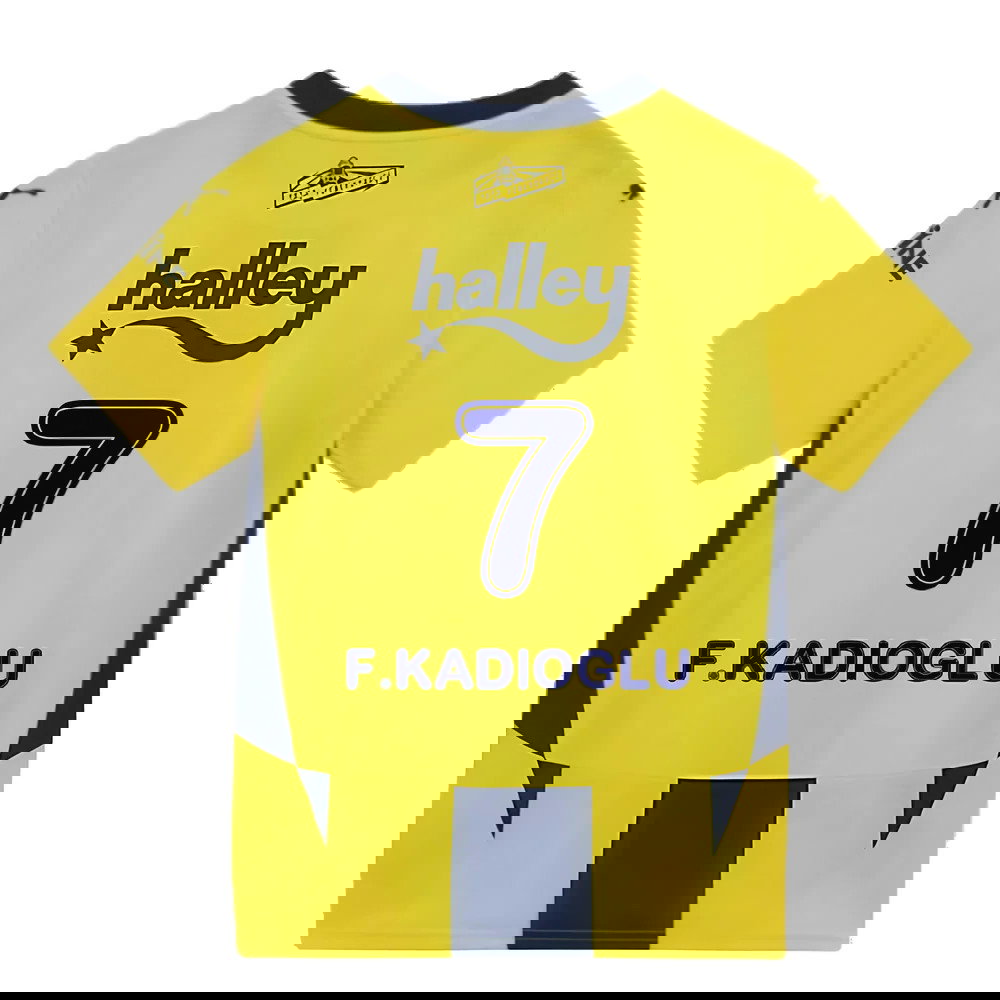 2024-2025 Fenerbahce Home Shirt (Kids) (F.Kadioglu 7)