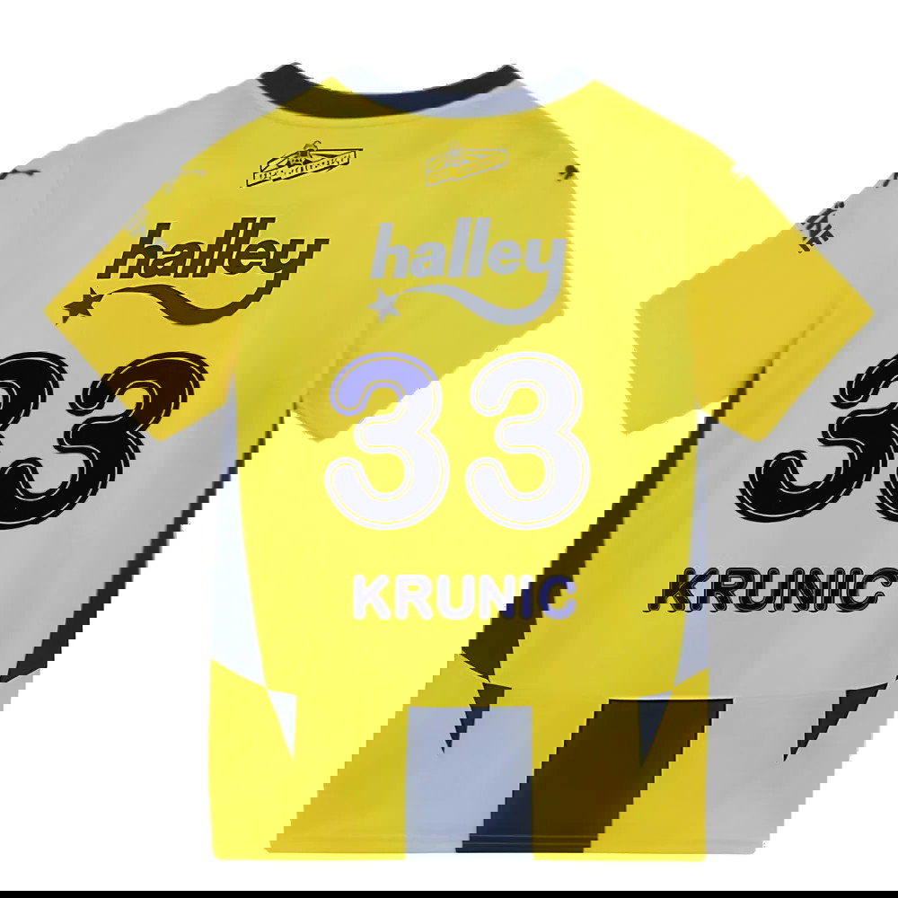 2024-2025 Fenerbahce Home Shirt (Kids) (Krunic 33)