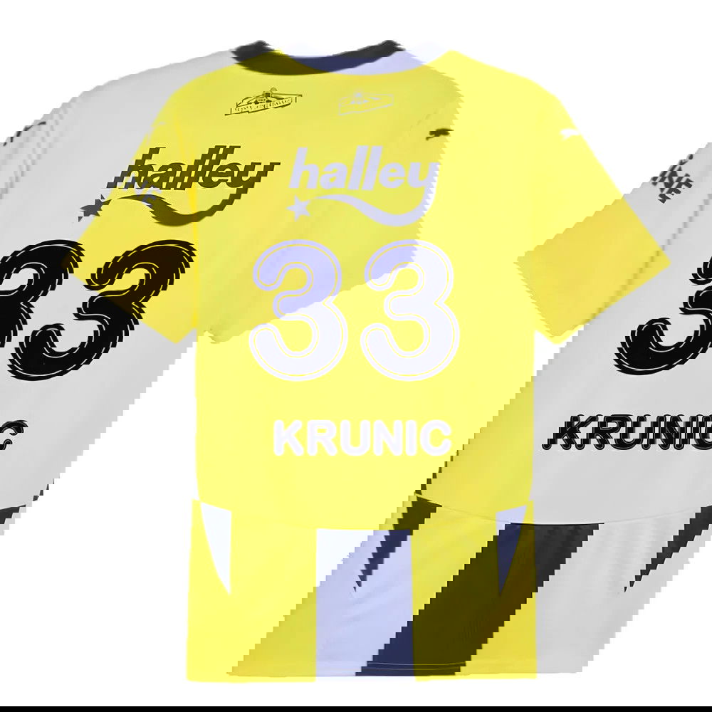 2024-2025 Fenerbahce Home Shirt (Krunic 33)