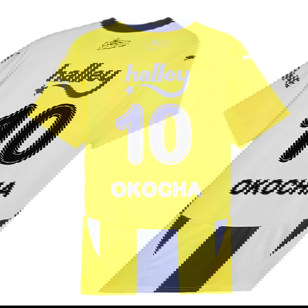 2024-2025 Fenerbahce Home Shirt (Okocha 10)