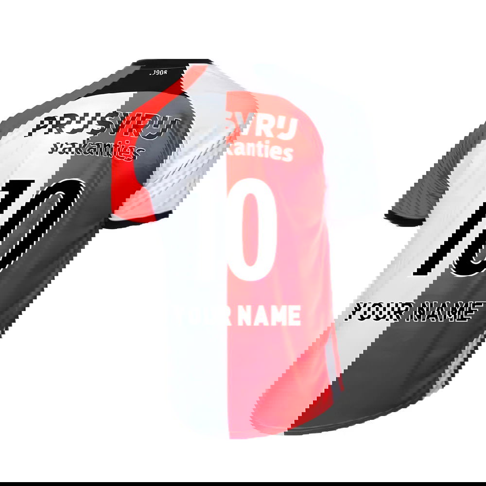 2024-2025 Feyenoord Home Shirt (Your Name)