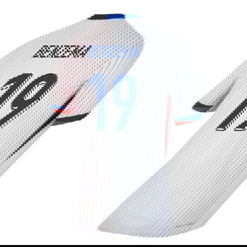 2024-2025 France Away Dri-ADV Match Shirt (Benzema 19)