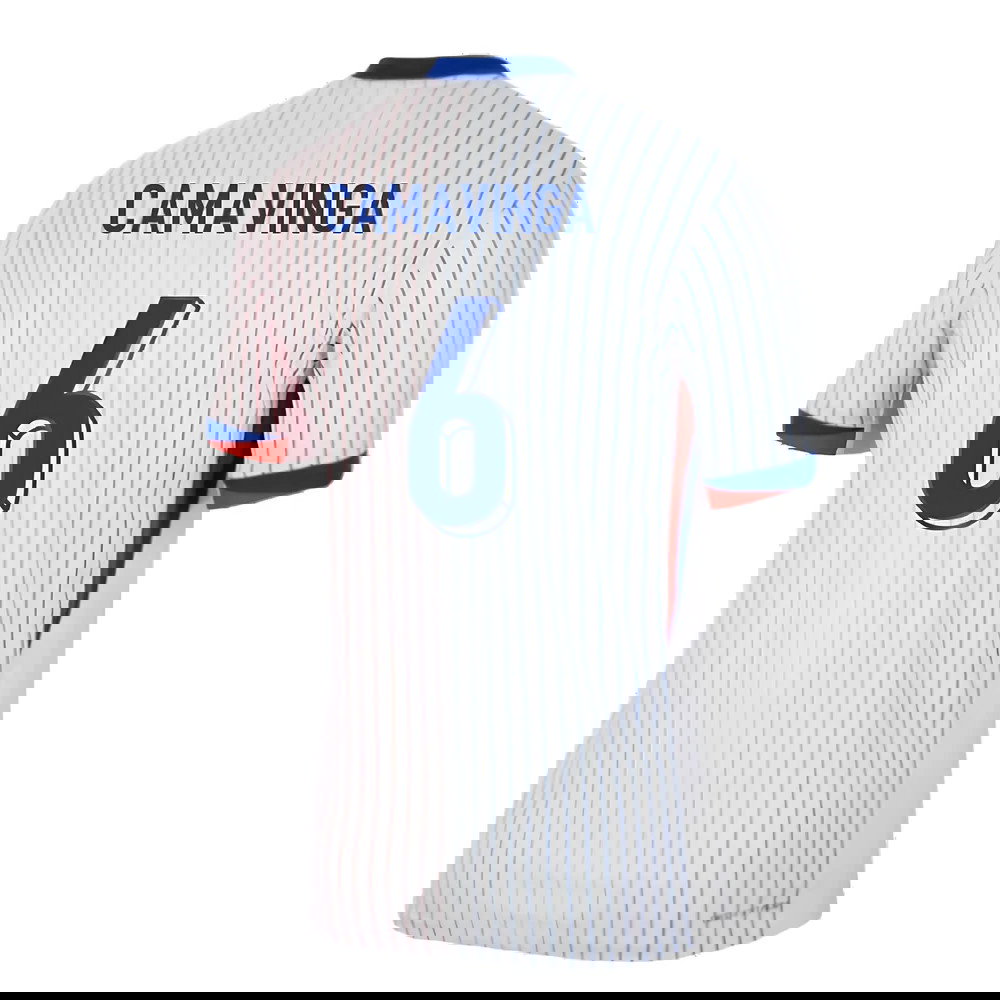 2024-2025 France Away Dri-ADV Match Shirt (Camavinga 6)