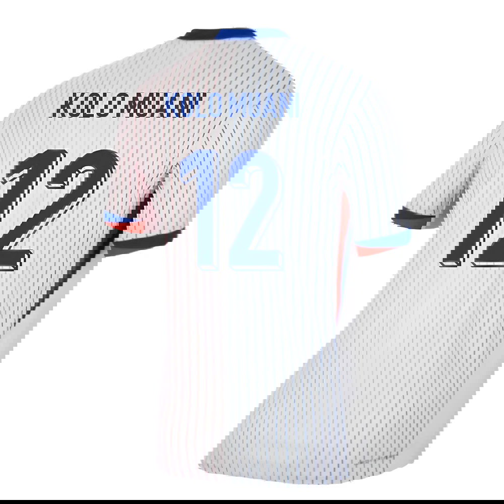 2024-2025 France Away Dri-ADV Match Shirt (Kolo Muani 12)