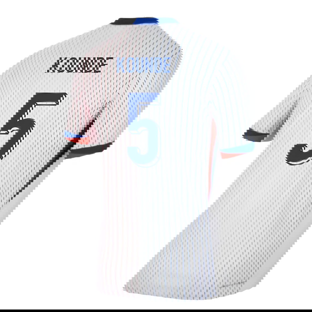 2024-2025 France Away Dri-ADV Match Shirt (Kounde 5)