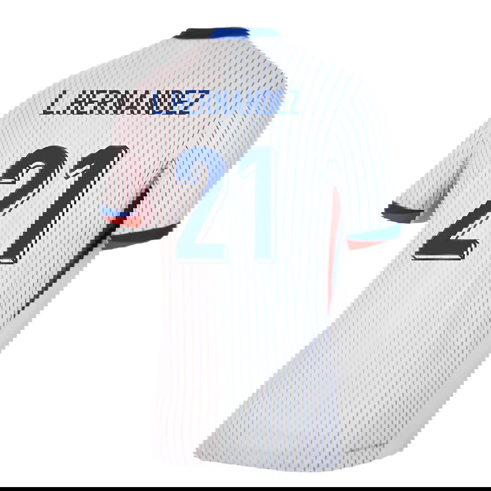 2024-2025 France Away Dri-ADV Match Shirt (L.Hernandez 21)