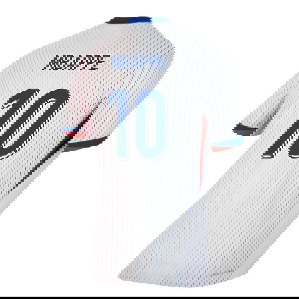 2024-2025 France Away Dri-ADV Match Shirt (Mbappe 10)