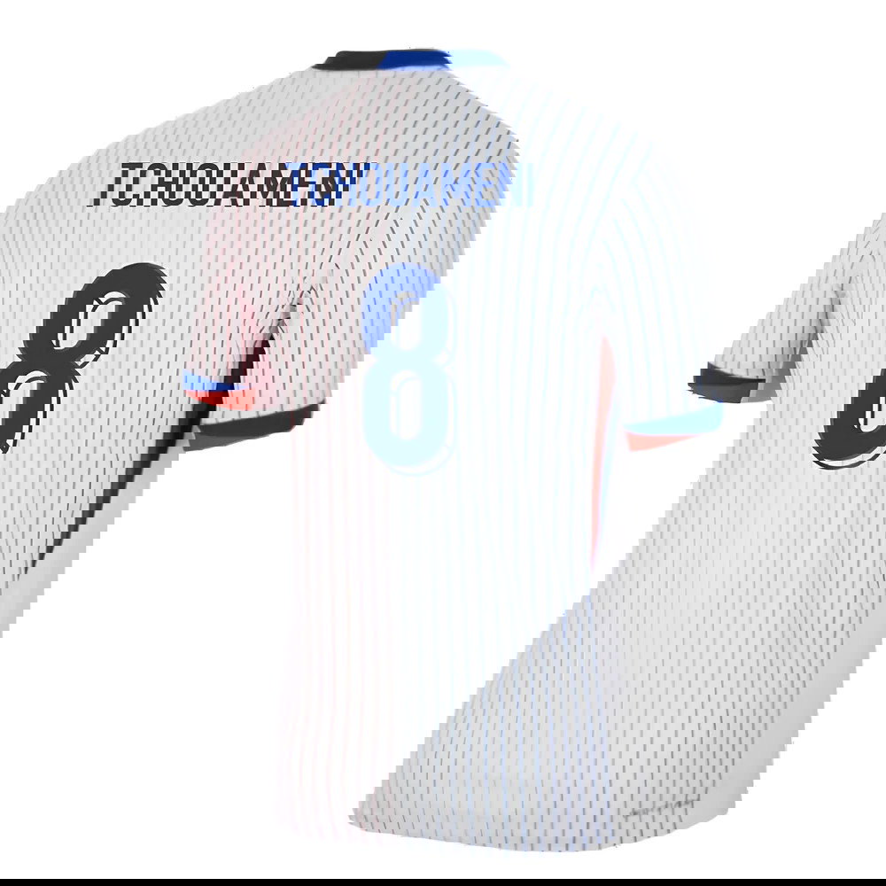 2024-2025 France Away Dri-ADV Match Shirt (Tchouameni 8)