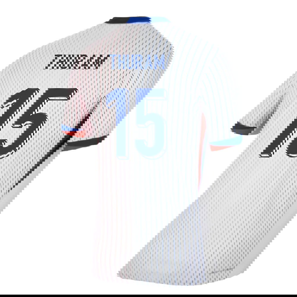 2024-2025 France Away Dri-ADV Match Shirt (Thuram 15)