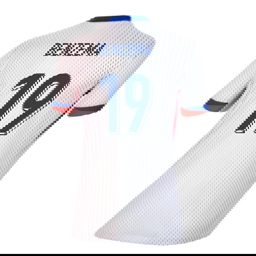 2024-2025 France Away Shirt (Womens) (Benzema 19)