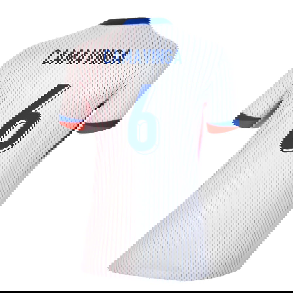 2024-2025 France Away Shirt (Womens) (Camavinga 6)