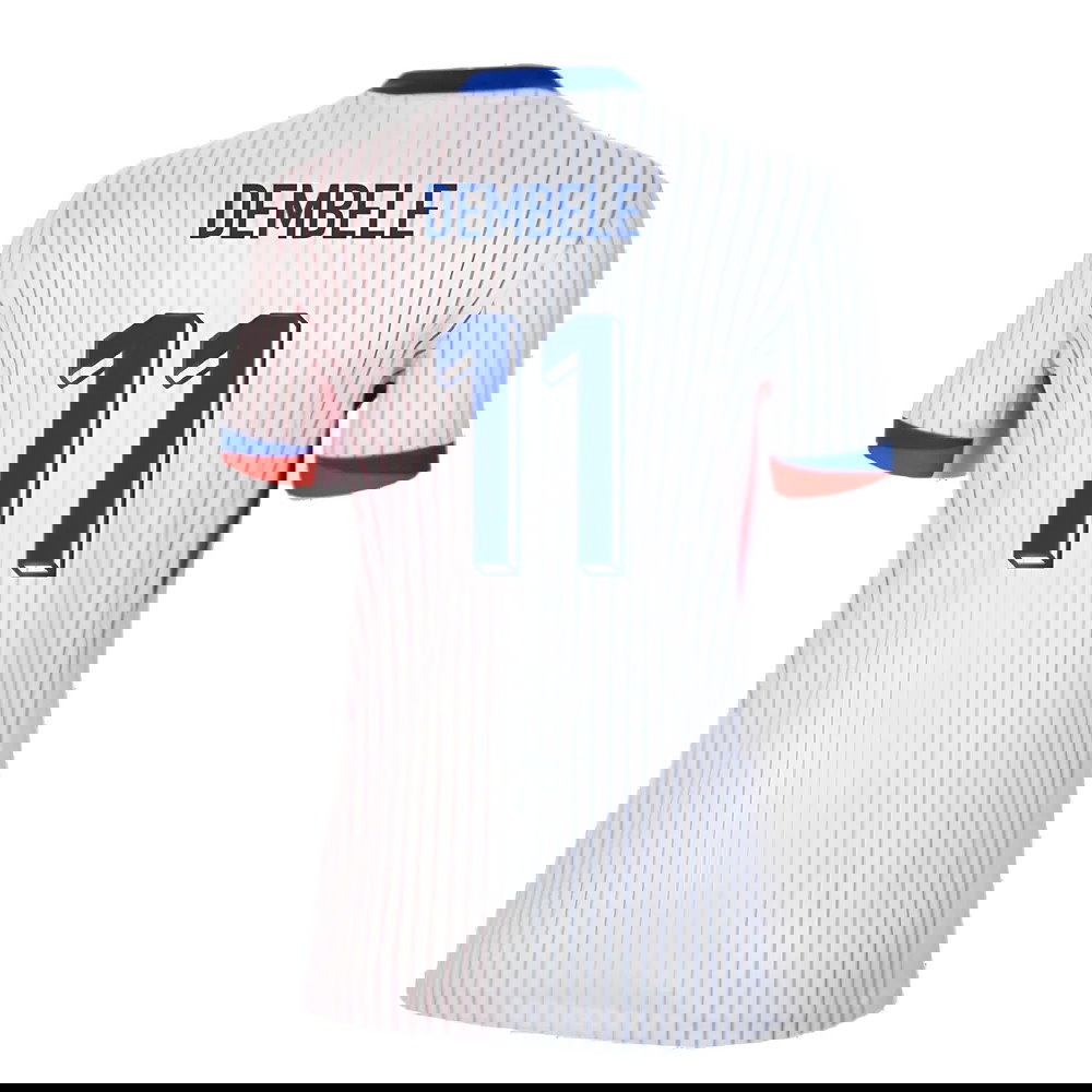 2024-2025 France Away Shirt (Womens) (Dembele 11)