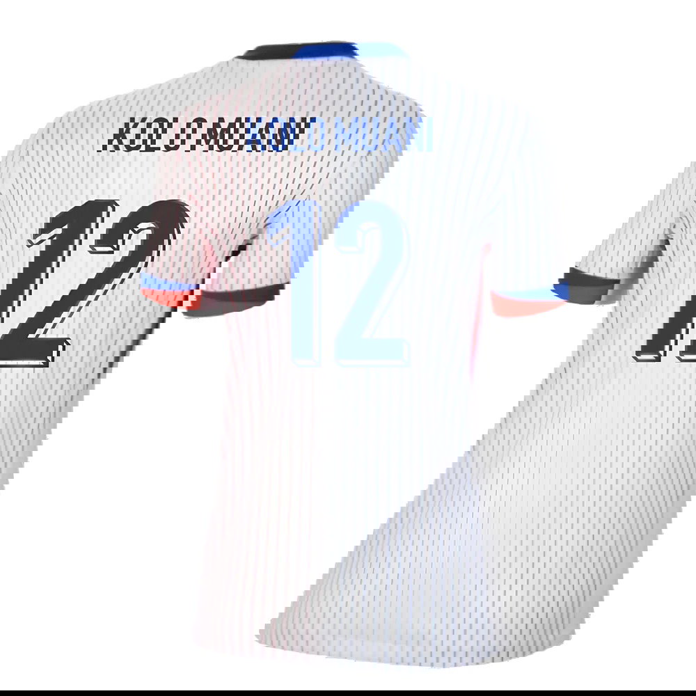 2024-2025 France Away Shirt (Womens) (Kolo Muani 12)