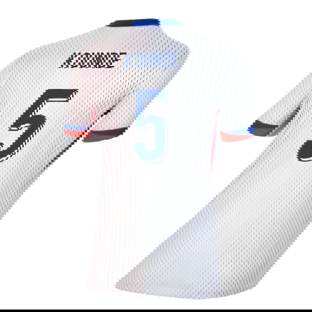 2024-2025 France Away Shirt (Womens) (Kounde 5)