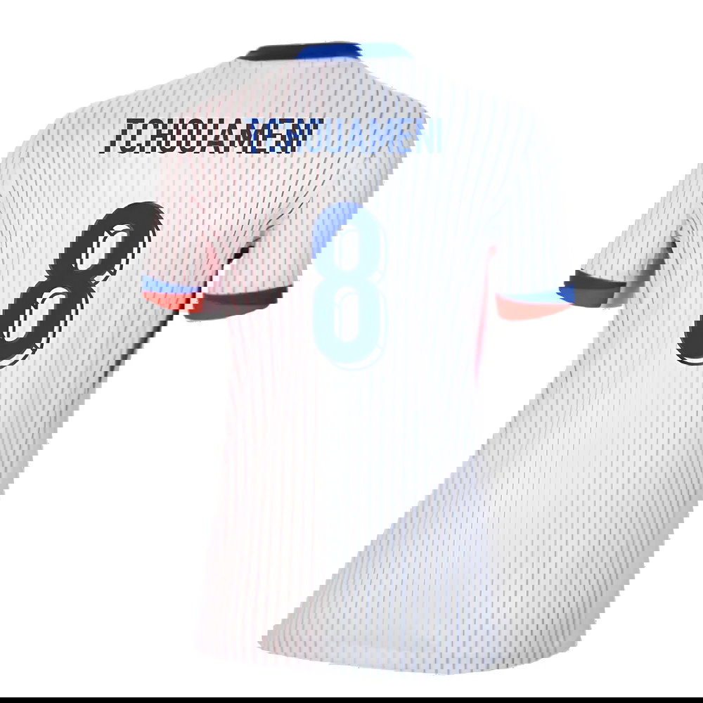 2024-2025 France Away Shirt (Womens) (Tchouameni 8)